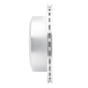 Pontiac GTO Brake Rotor (1) - Rear Left - R1 Concepts - Drilled & Slotted - Silver - `05-`06